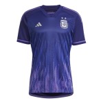 Camisolas de futebol Argentina Equipamento Alternativa World Cup 2022 Manga Curta